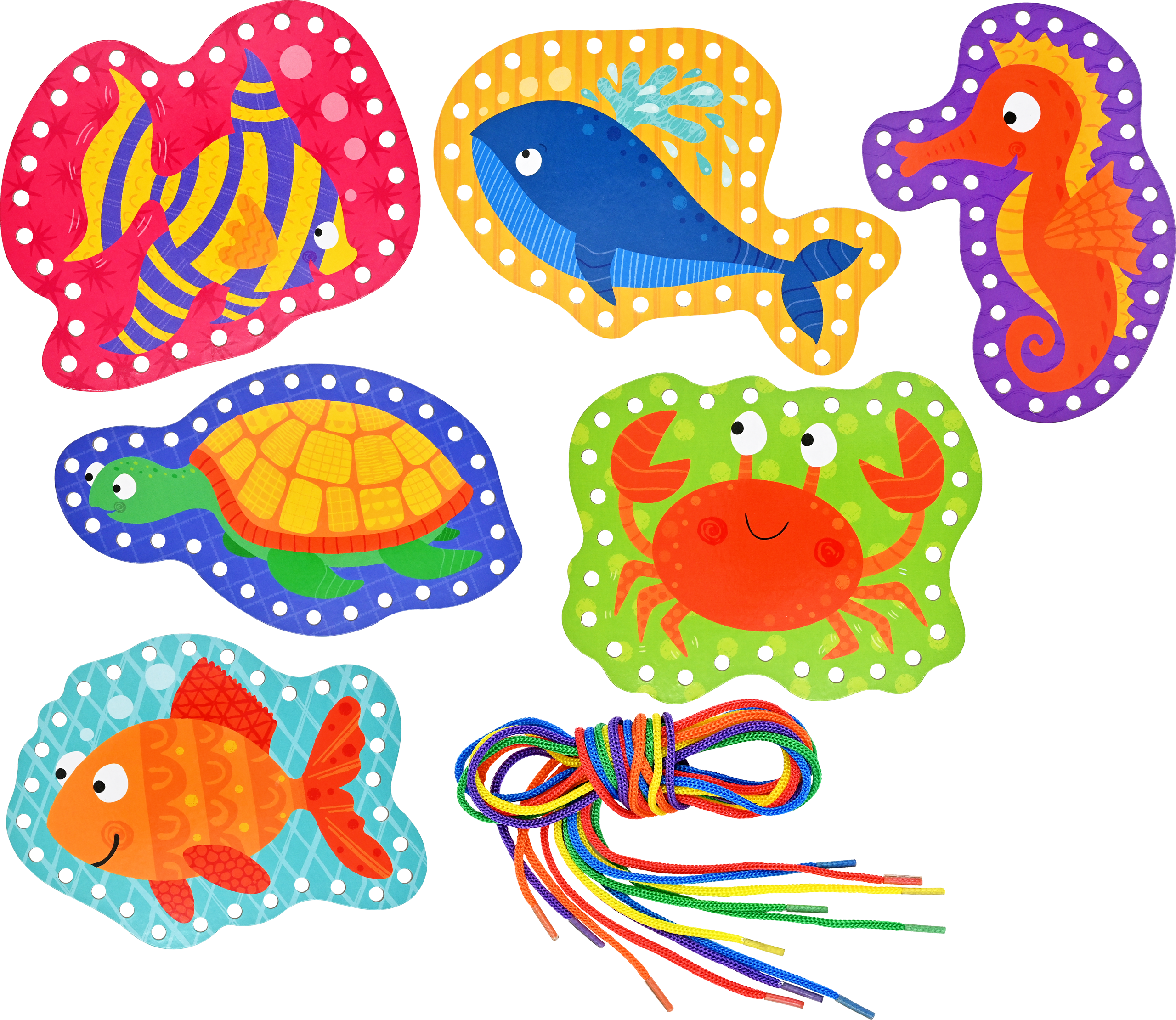 Under the Sea Lacing Cards | Peter Pauper Press
