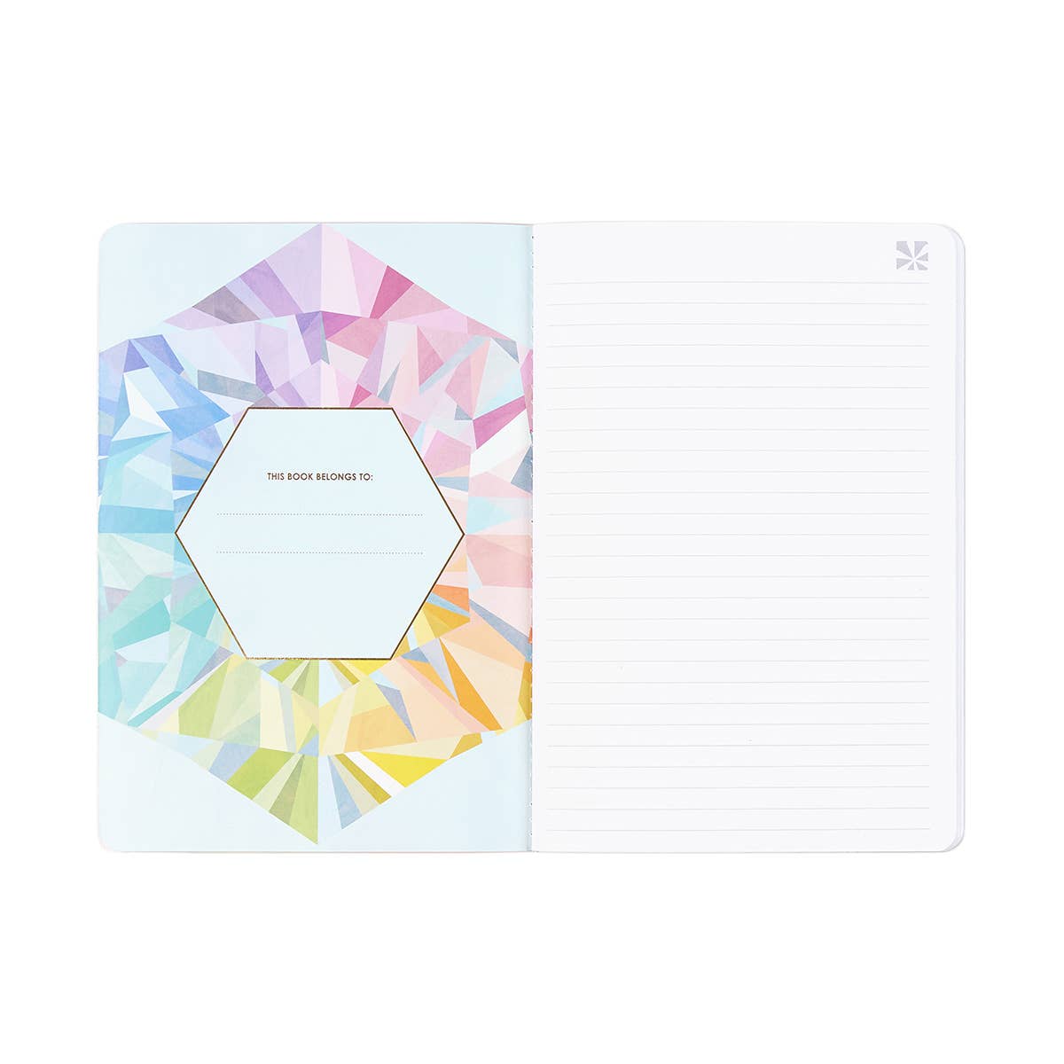 Lined Petite Journal - Kaleidoscope Colorful - Erin Condren