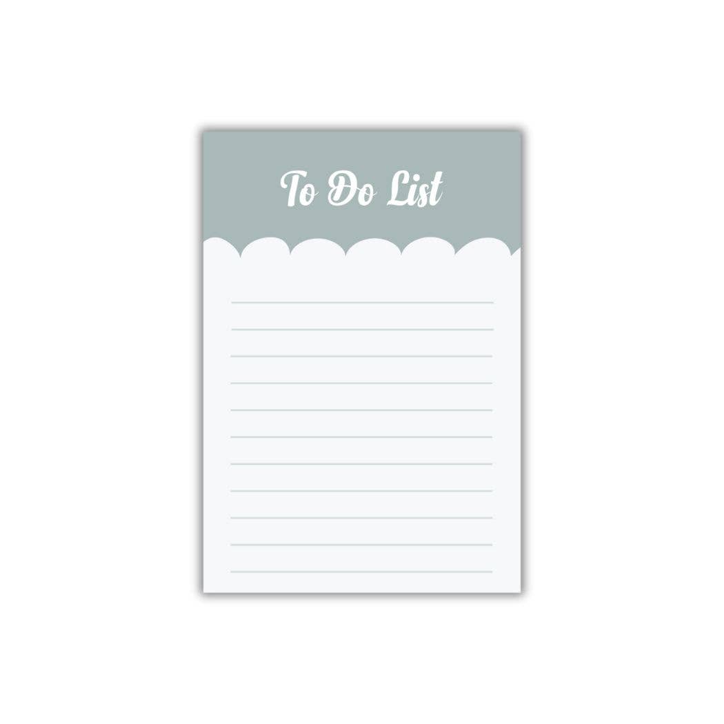 Arch To-Do List Sticky Note Pad | 4x6 Scallop Post-it® Notes, 50 Sheets