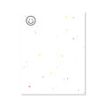 Smiley Notepad | White Flecked | Public School Paper Co.