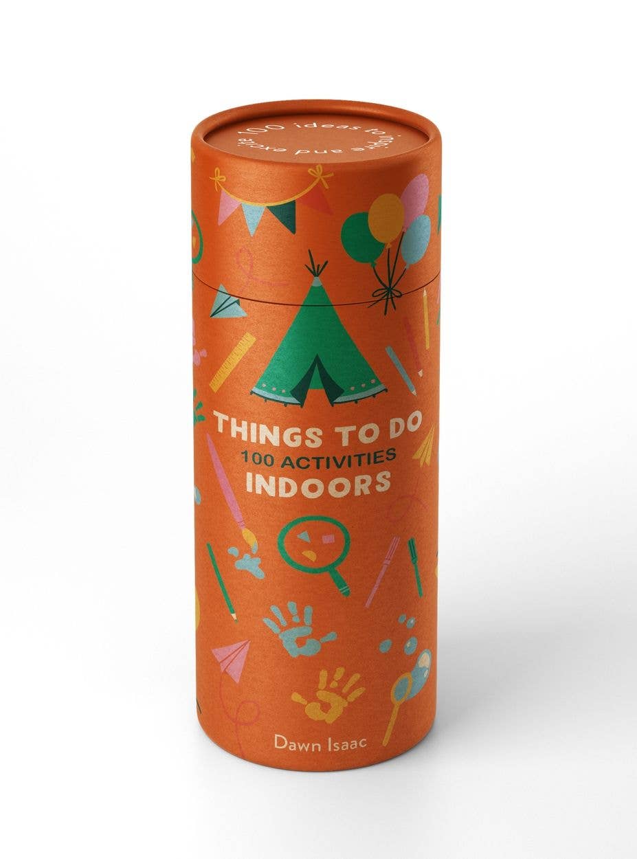 100 Things to Do Indoors — Activity Book for Kids
