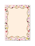 Floral Frame 5x7 inch Notepad