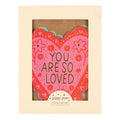Valentine’s Day Greeting Card Boxed Set – Die-Cut Heart Cards with Gold Foil by Pippi Post