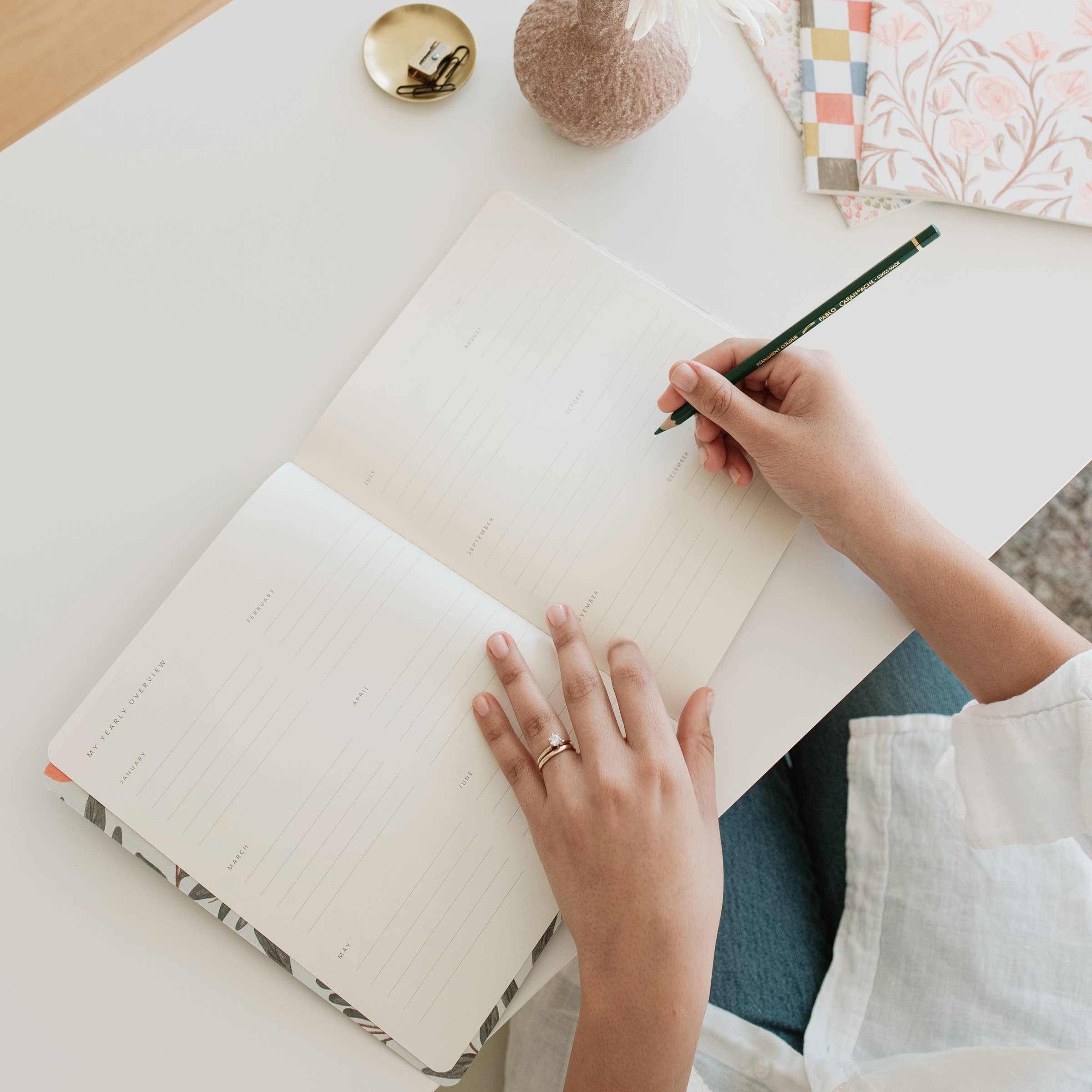 Stitched Monthly Planner | Bunches | Ramona & Ruth