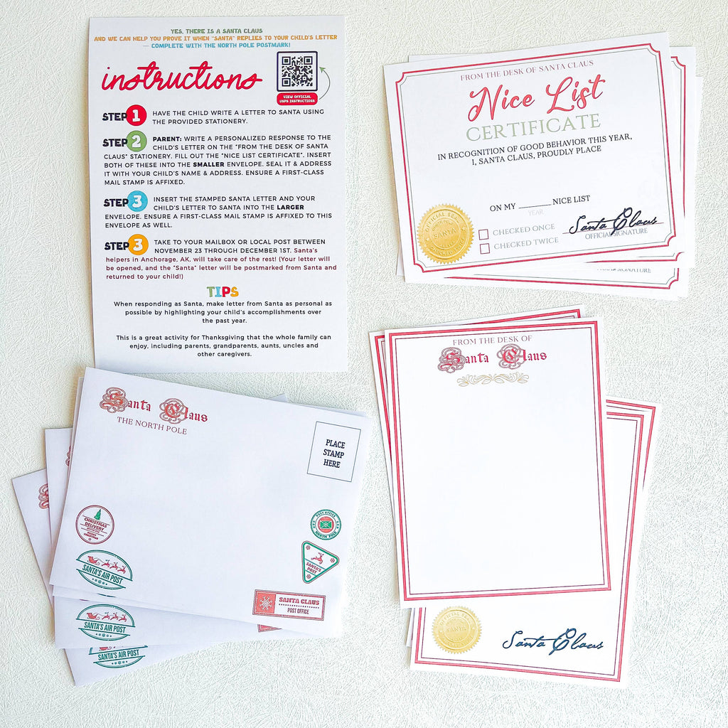 Santa Mail Kit | The Paxton Press