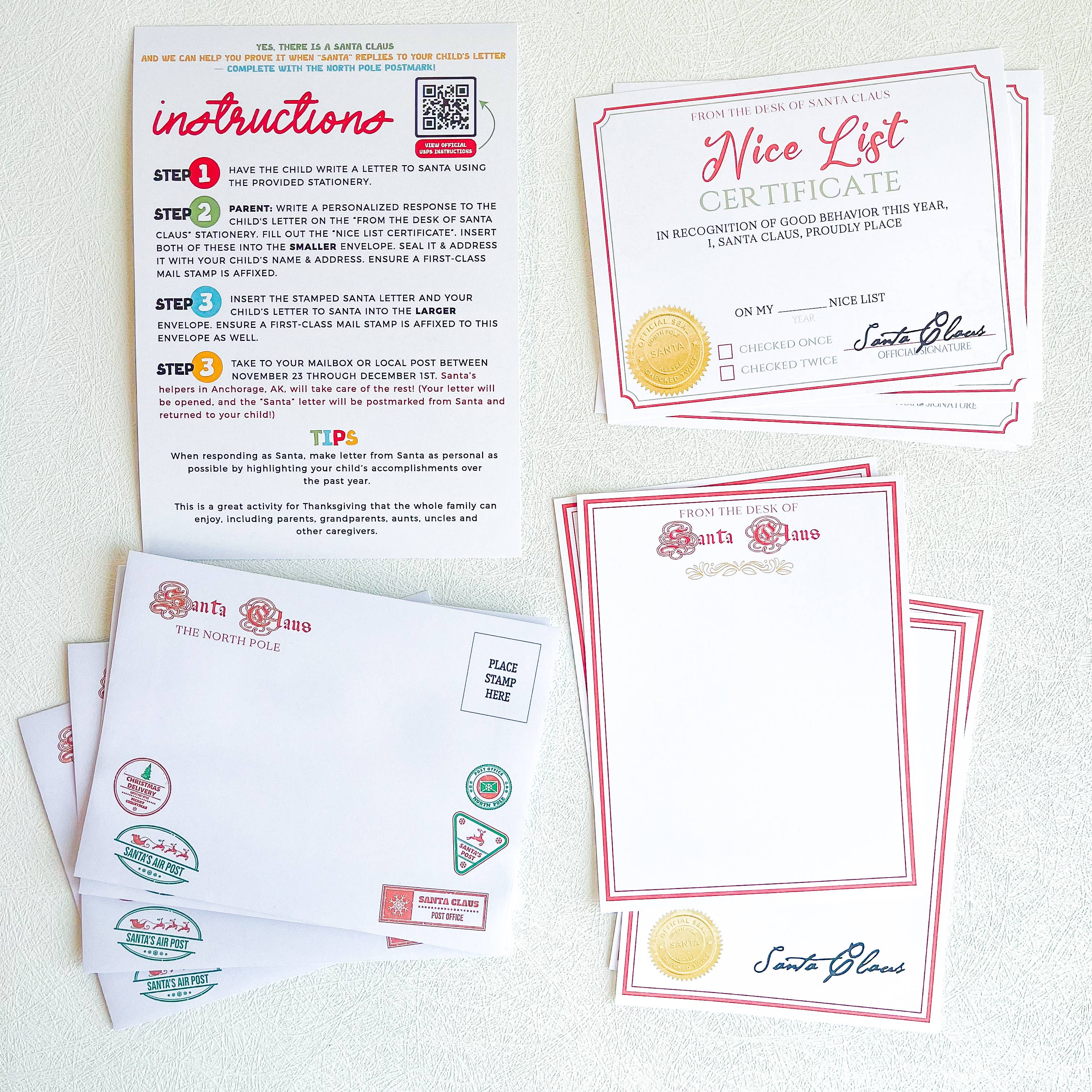 Santa Mail Kit | The Paxton Press