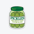 In a Pickle Vinyl Sticker | Public School Paper Co.