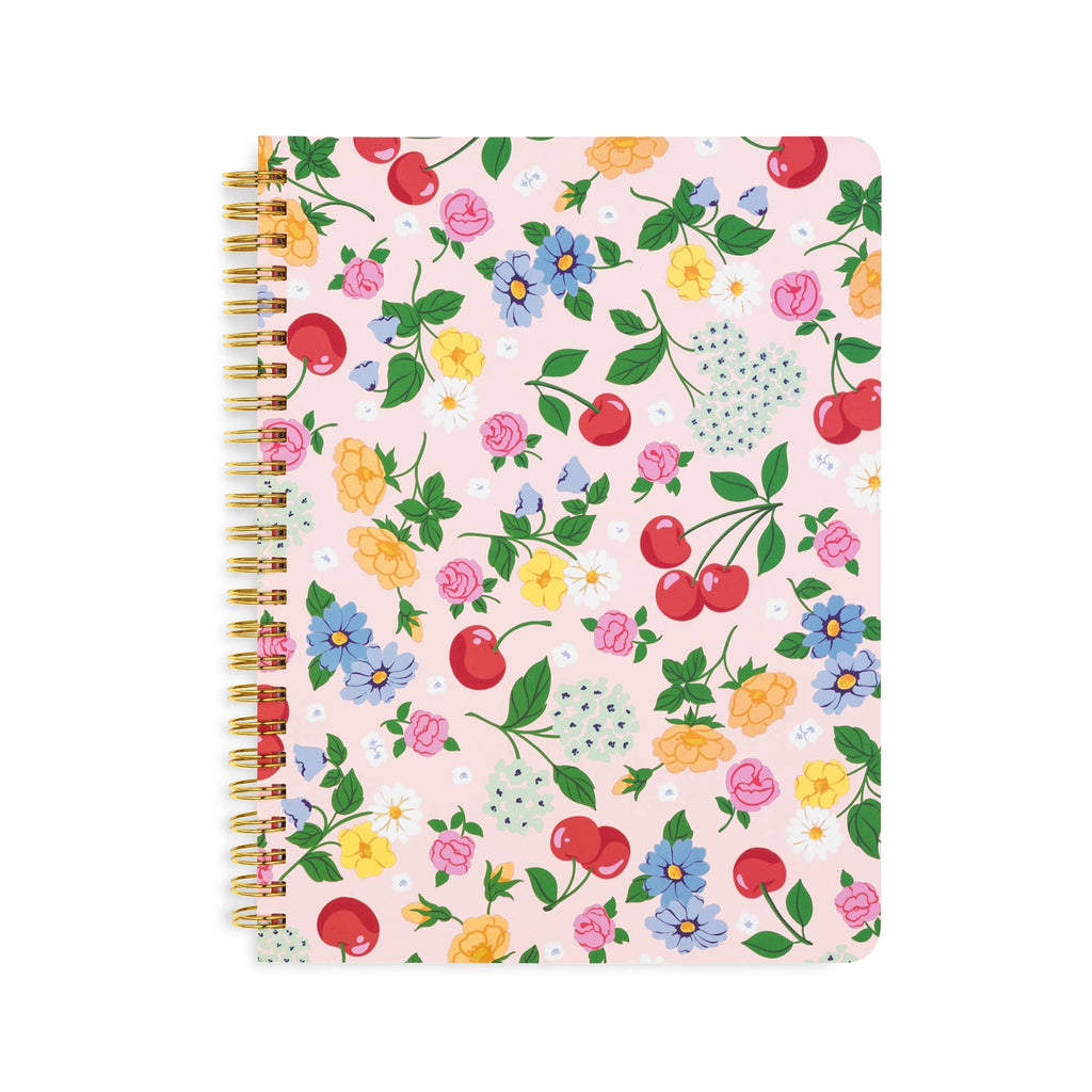 Rough Draft Mini Notebook | Flowers & Fruit