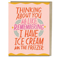 Ice Cream Freezer Love Card | Funny Greeting Card