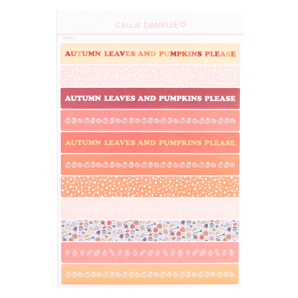 Fall Sticker Sheet