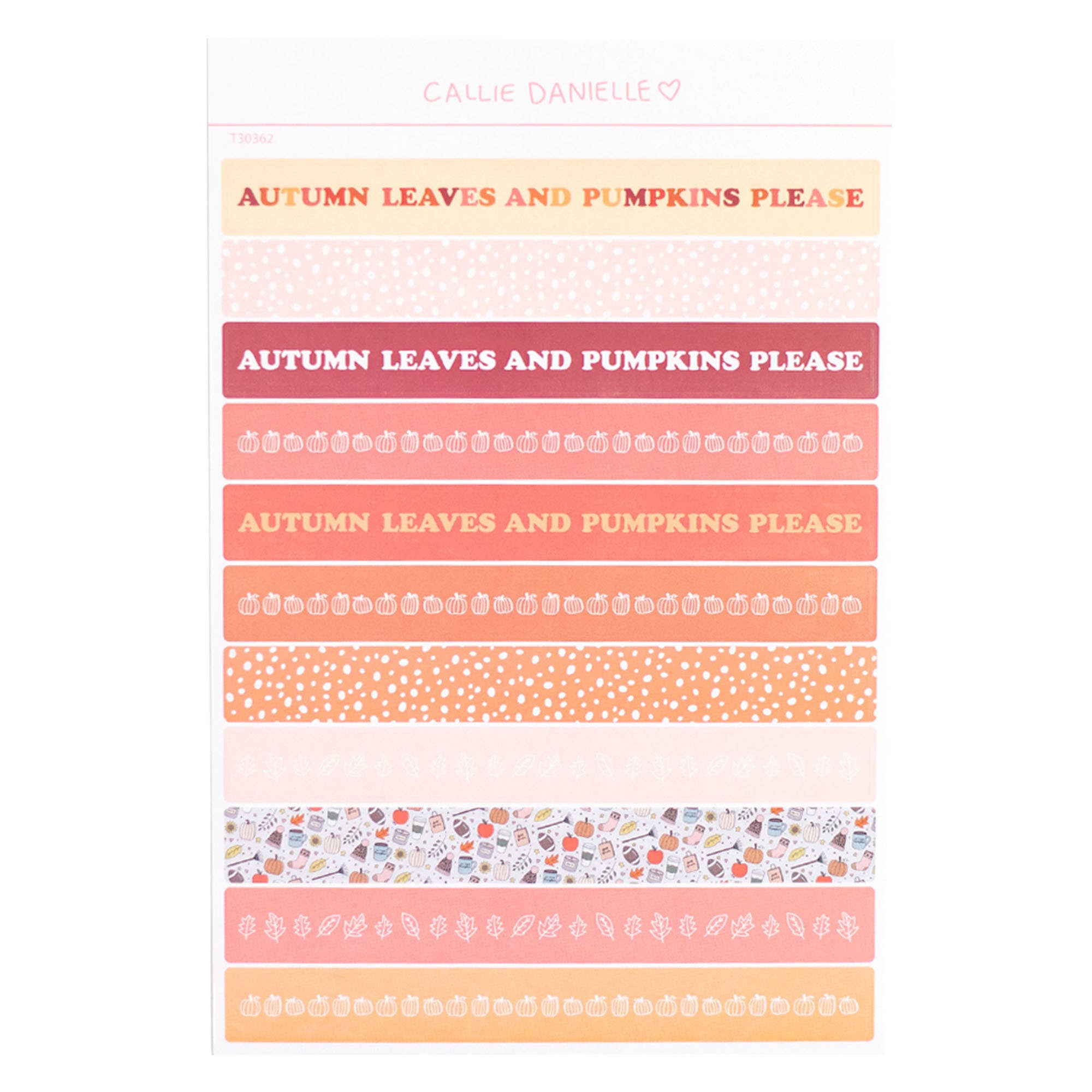 Fall Sticker Sheet
