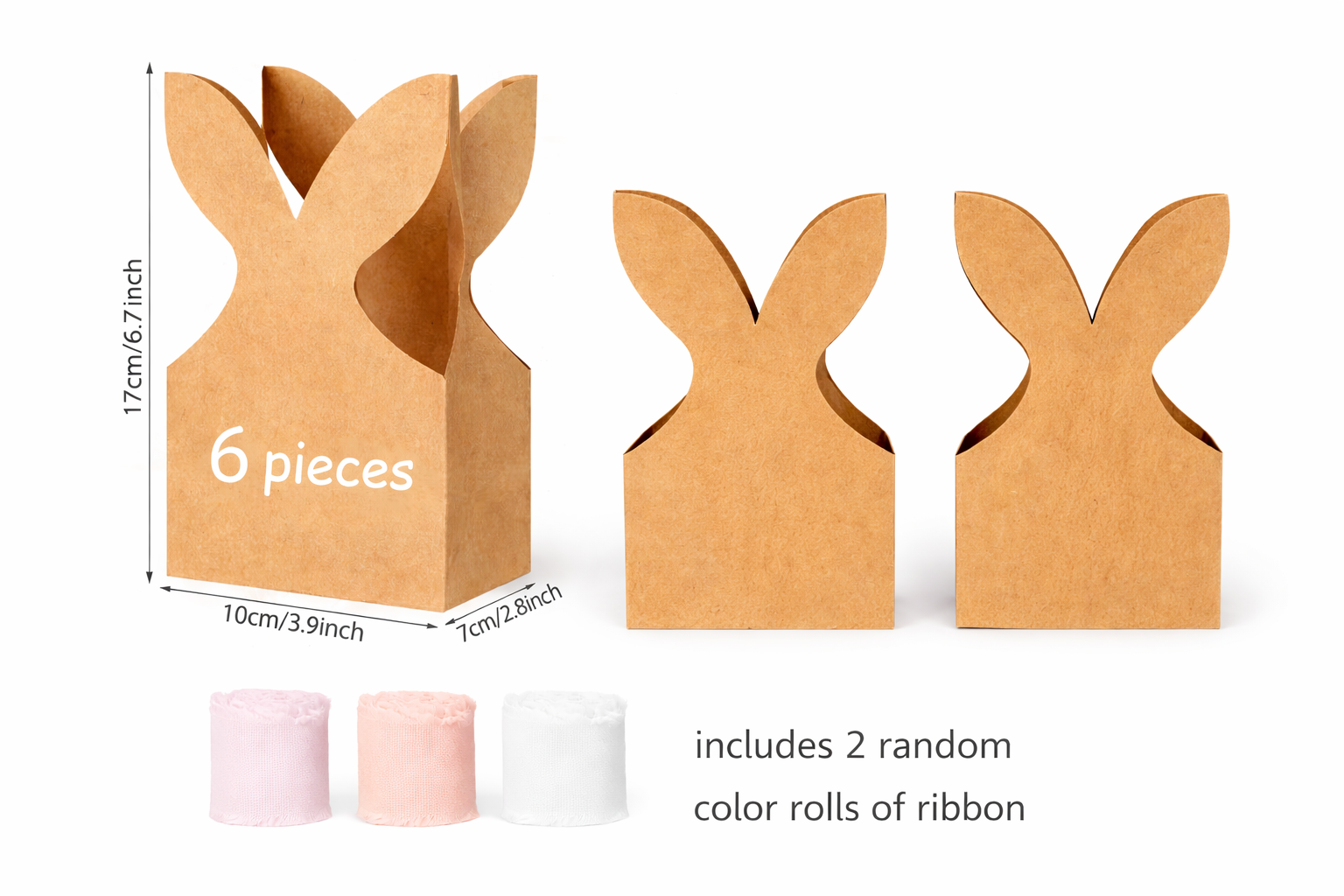 Easter Bunny Paper Gift Boxes