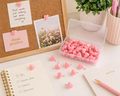 Heart Push Pins - 50 count