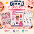 Screen-Free Summer Girls Kit 🎀