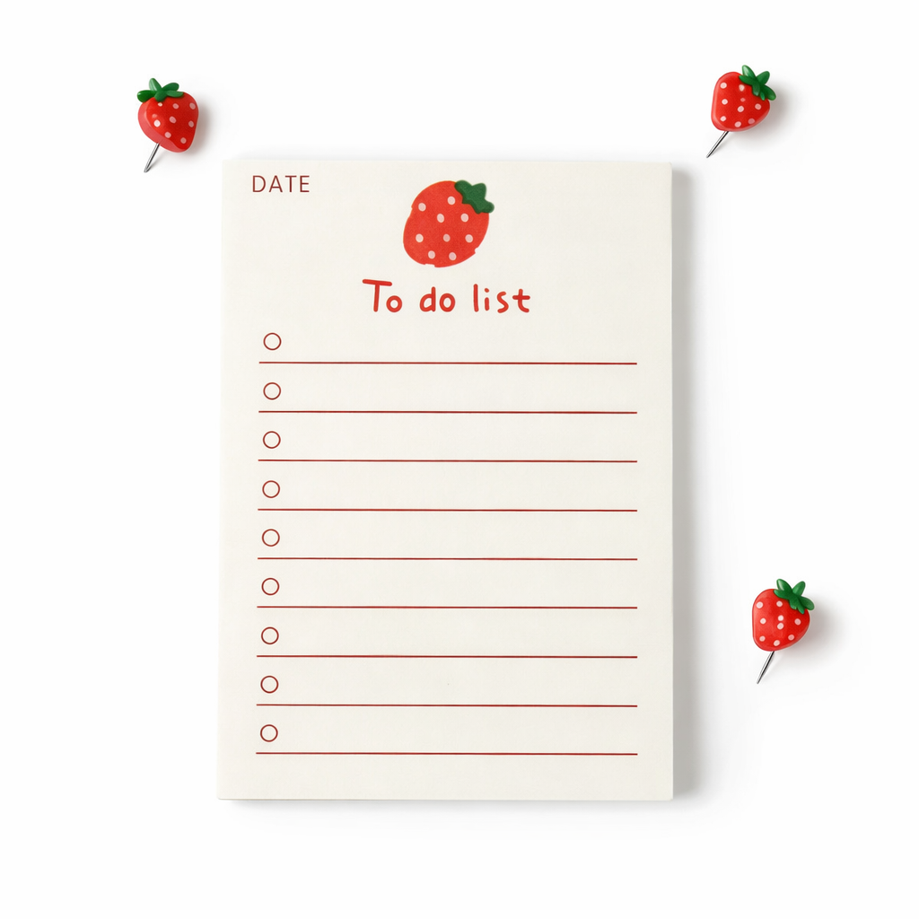 Strawberry Mini Notepad
