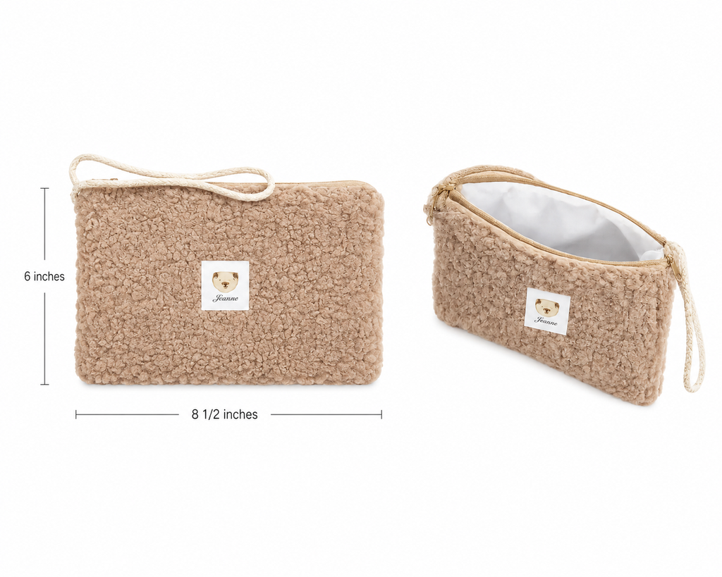 Cozy Teddy Pouch