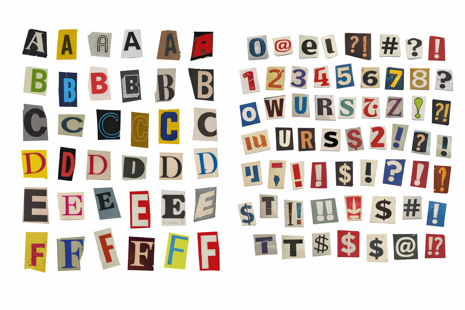 Vintage Letter Sticker Collection | Miller & Clove