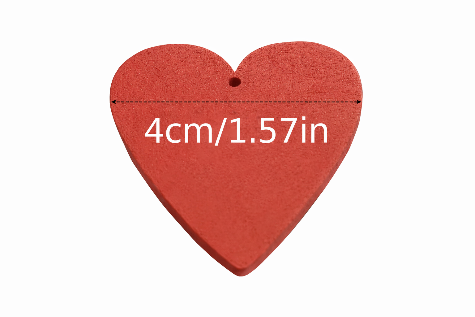Red Wooden Heart Gift Tags | Miller & Clove