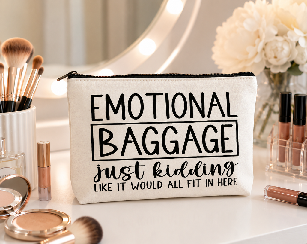 Emotional Baggage Makeup Bag