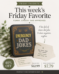 Dad Jokes Card Tin