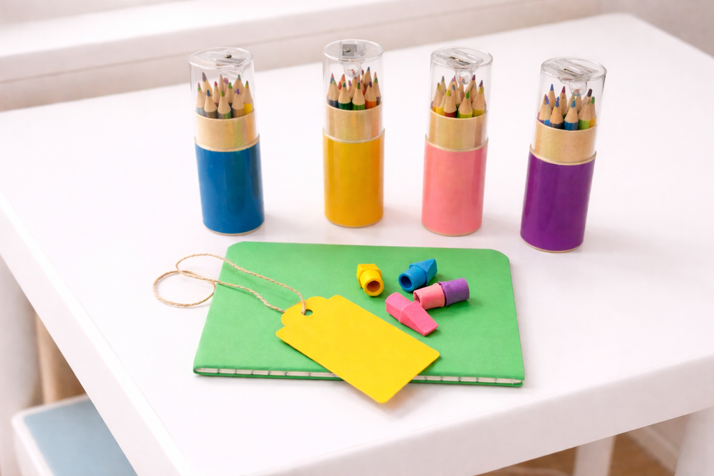 Mini Colored Pencil & Notebook Set | Miller & Clove