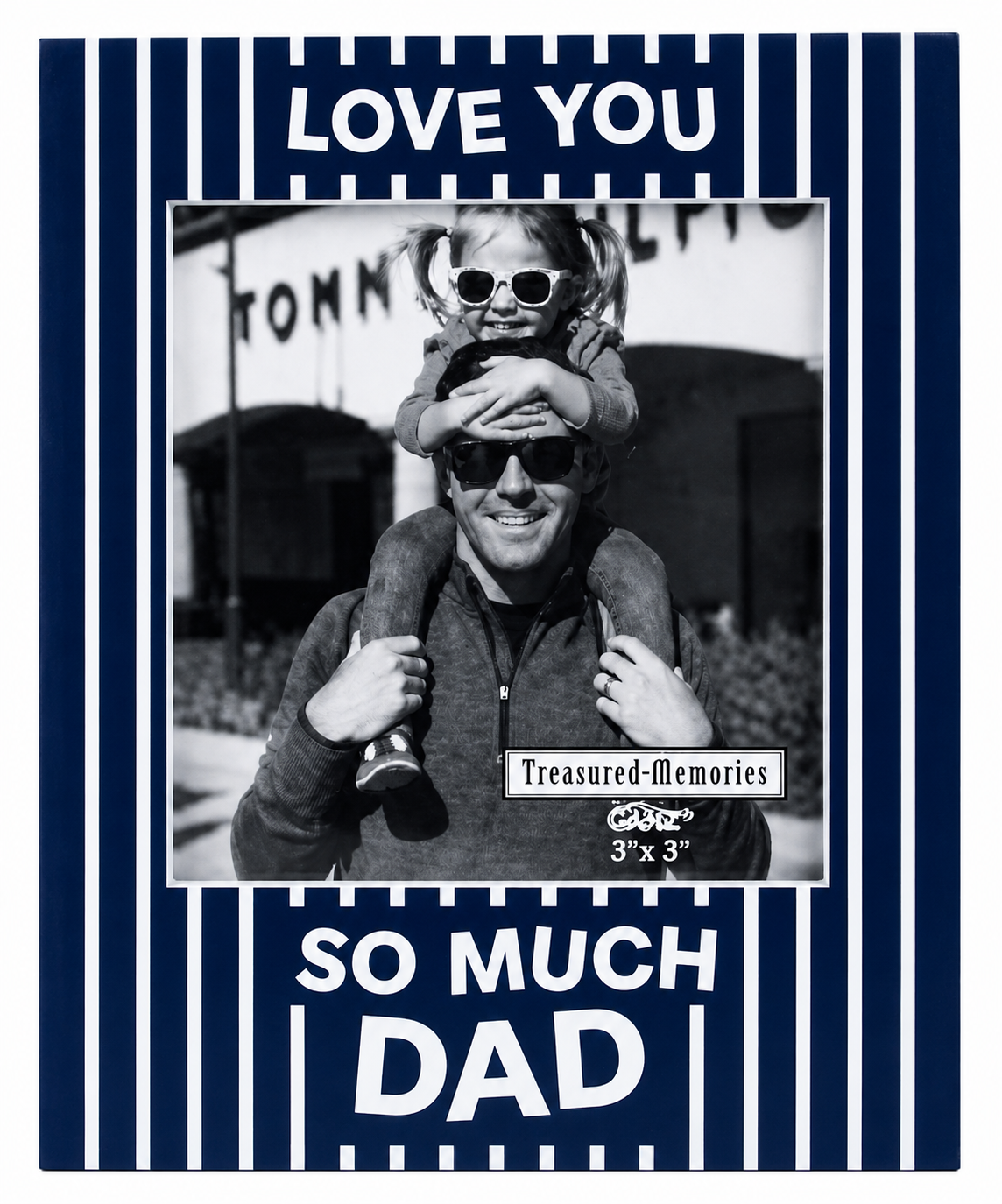 Mini Magnet DAD Photo Frame