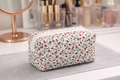 Red Floral Small Cosmetic Bag | Miller & Clove
