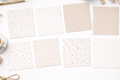 Floral Junk Journal & Scrapbook Paper | Miller & Clove