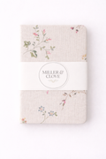 White Linen-Covered Small Journal