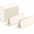 Table Place Cards with Gold Border | Miller & Clove