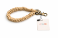 Andi-Mustard Gingham Keychain