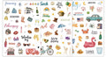 Monthly Planner & Journal Stickers Style 1
