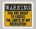 Warning Sticker
