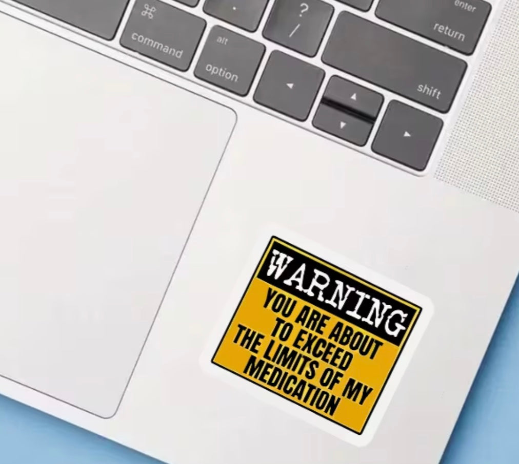 Warning Sticker