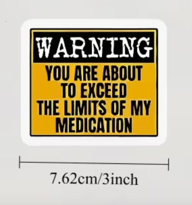 Warning Sticker