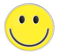 Smiley Face Enamel Pin