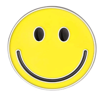 Smiley Face Enamel Pin