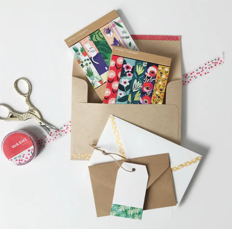 Spring Rhapsody Page Flags – Floral Sticky Tabs | 375 Flags
