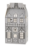 Haunted House Halloween Gable Treat Boxes, 12-Pack