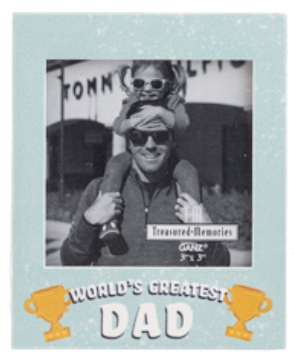 Mini Magnet DAD Photo Frame