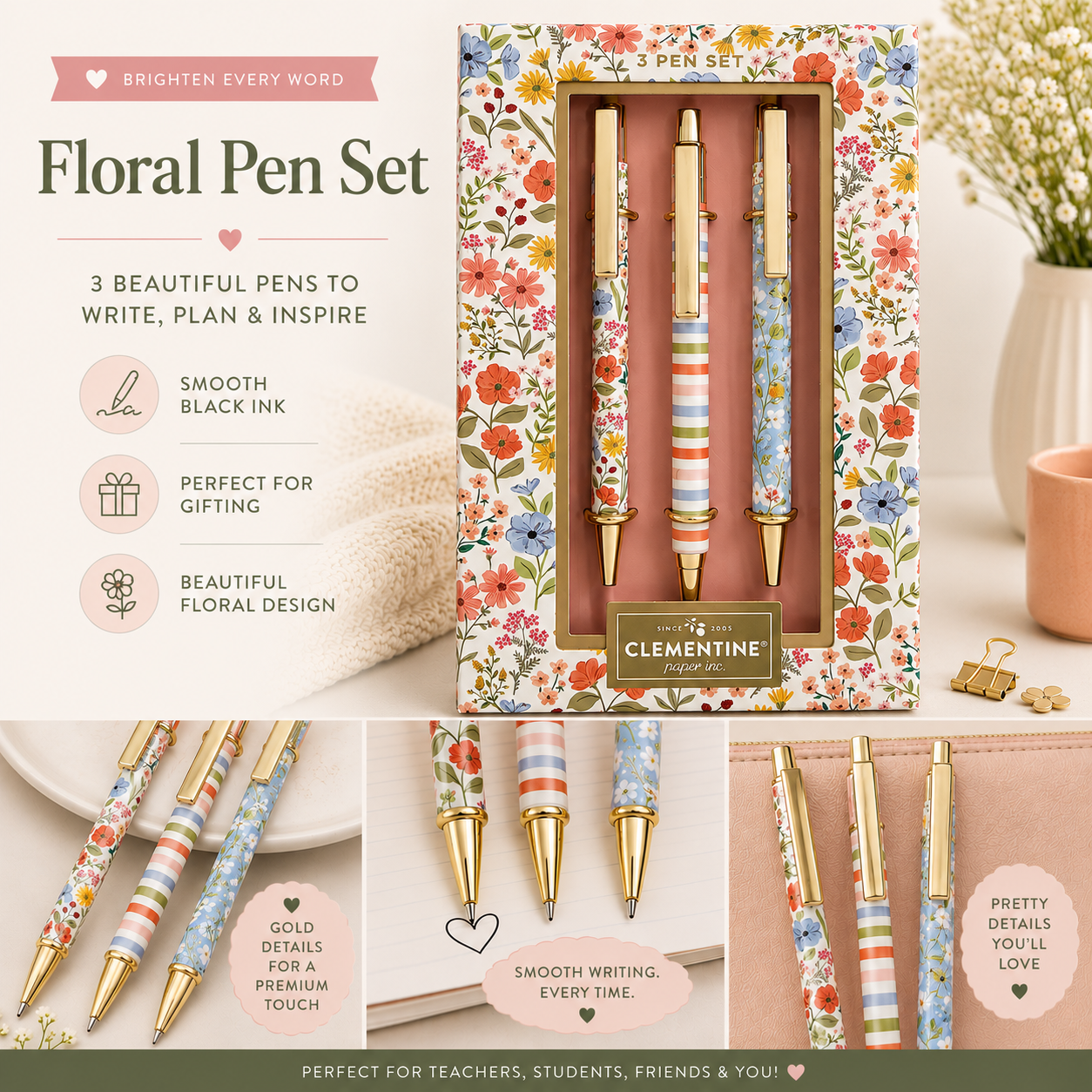 Floral  Planner-July 2026-June 2027