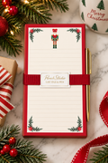 Vintage Nutcracker Magnetic List Pad with Pen