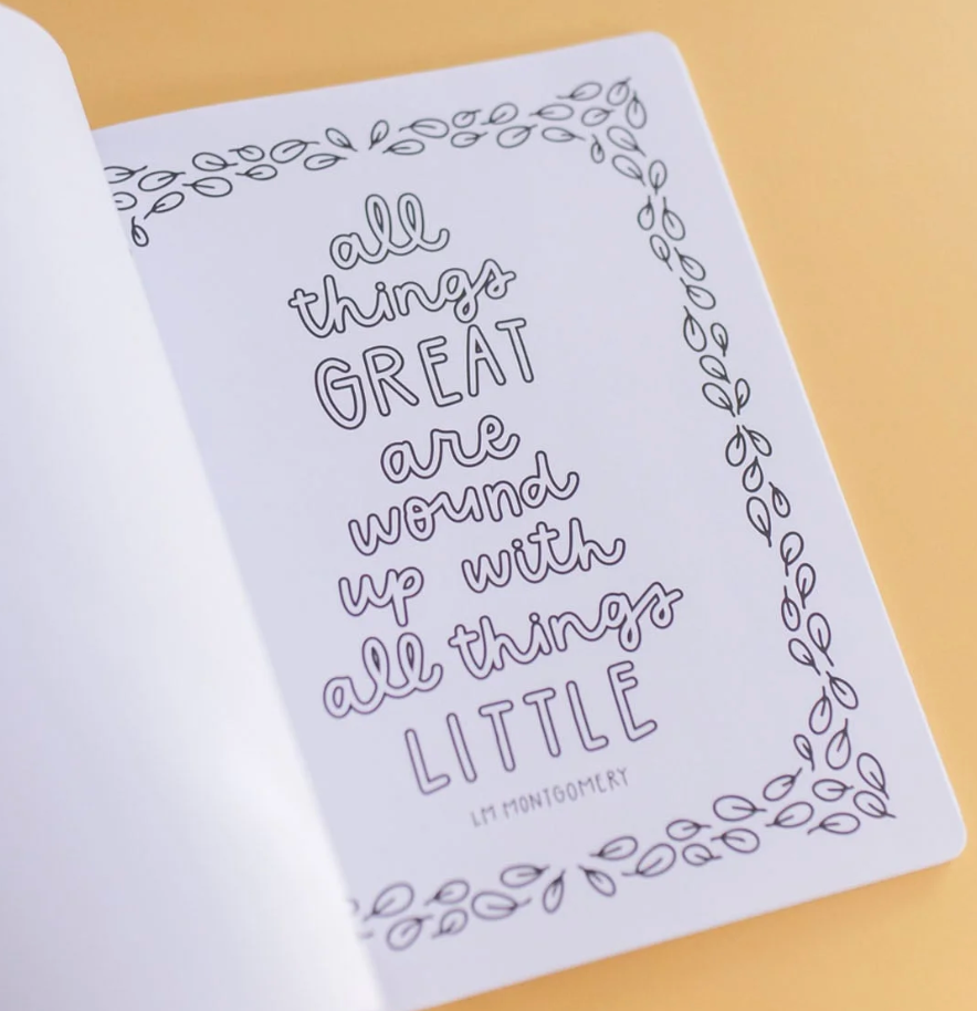 Literary Lover Coloring Book