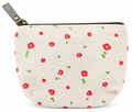 Mini Floral Canvas Coin Purse