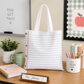 Notebook Paper Tote Bag