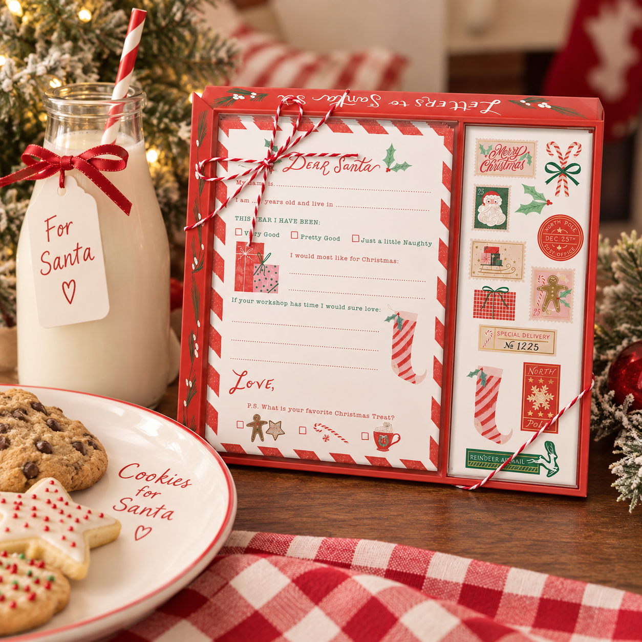Letters to Santa Notecard Set