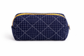 Blue Checkered Stationery Pouch | Miller & Clove
