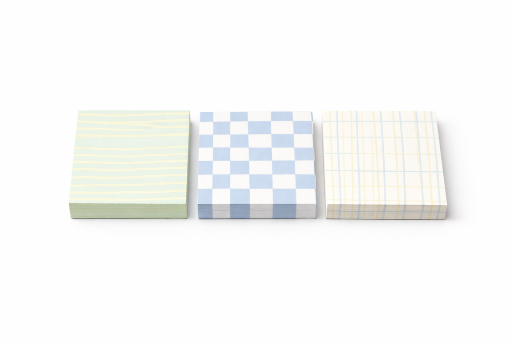 3 pack Sticky Notes- Style 2