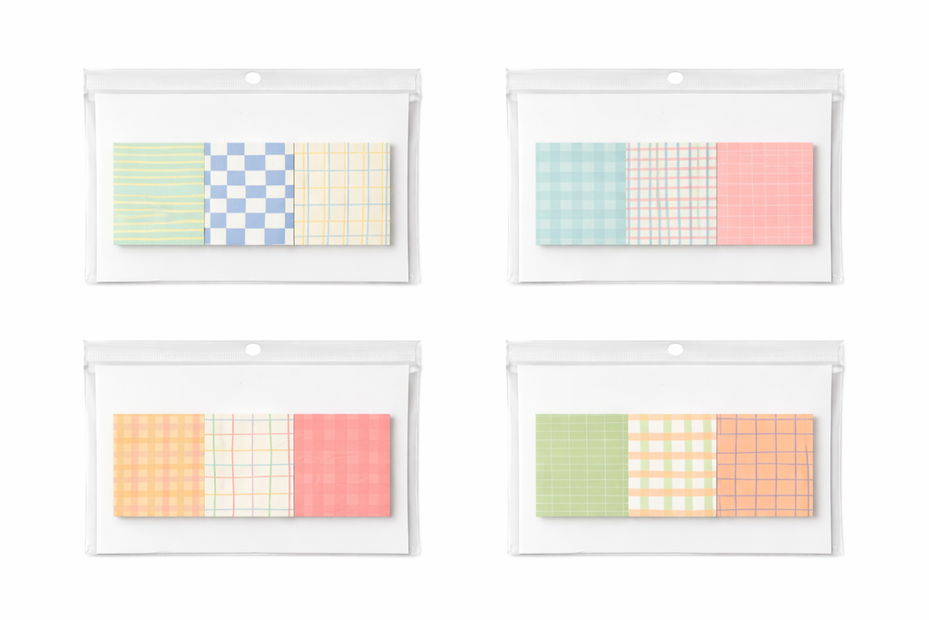 3 pack Sticky Notes- Style 3