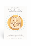 Wooden Pocket Hug – Dog | Thinking of You Gift
